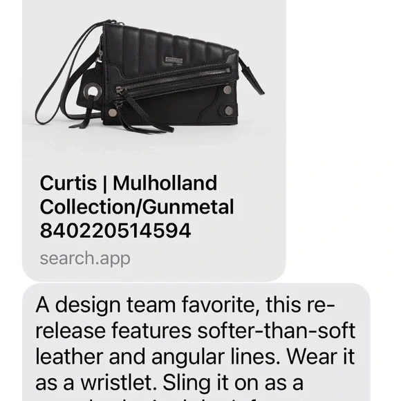 Hammitt Curtis/Mulholland collection black soft leather New without tags. - Picture 9 of 9